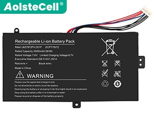 Battery for INSYS U627872PV-2S1P