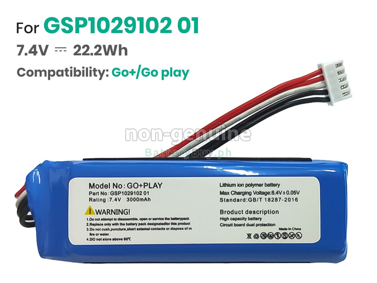 JBL GO+PLAY Replacement Battery