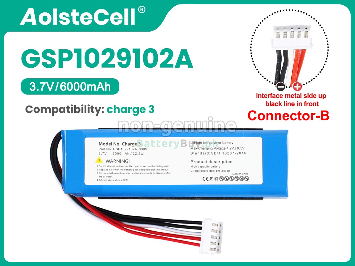 JBL GSP1029102A-2016 Replacement Battery