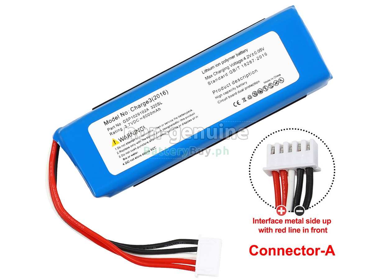 JBL GSP1029102A-2016 Replacement Battery