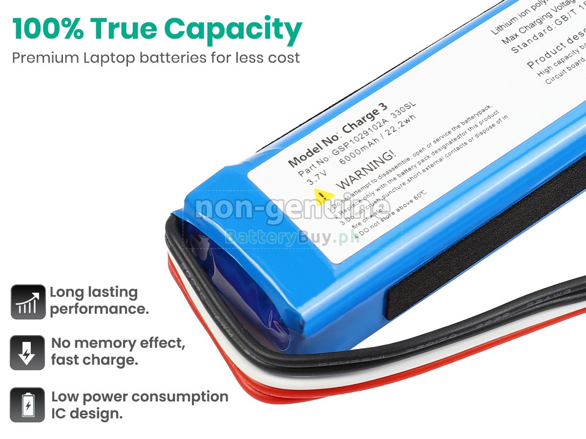 JBL GSP1029102A-2016 Replacement Battery