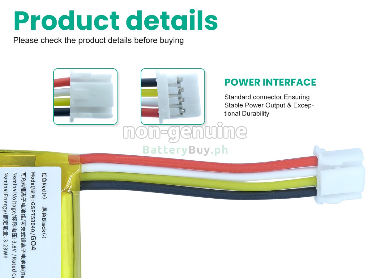 JBL GO 4 Replacement Battery