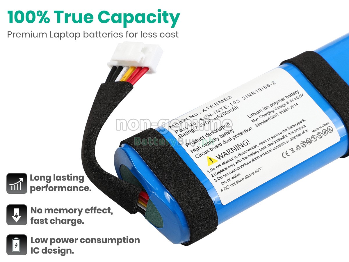 JBL XTREME2BLUIN Replacement Battery