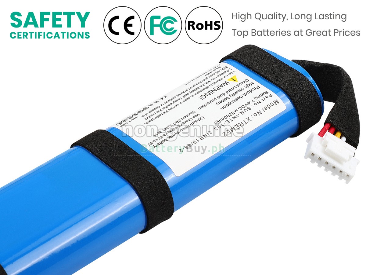 JBL XTREME2BLUIN Replacement Battery