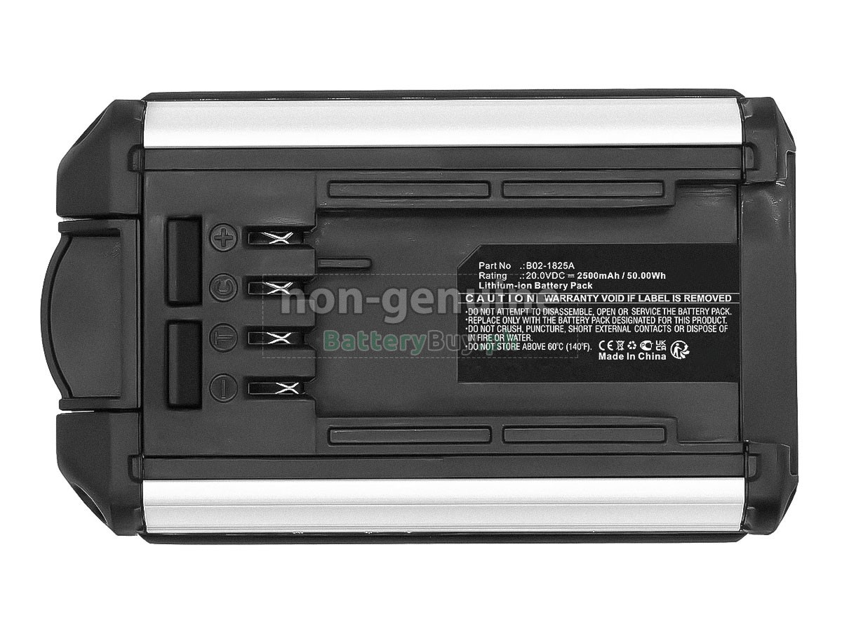 JIMMY B02-1825A Replacement Battery