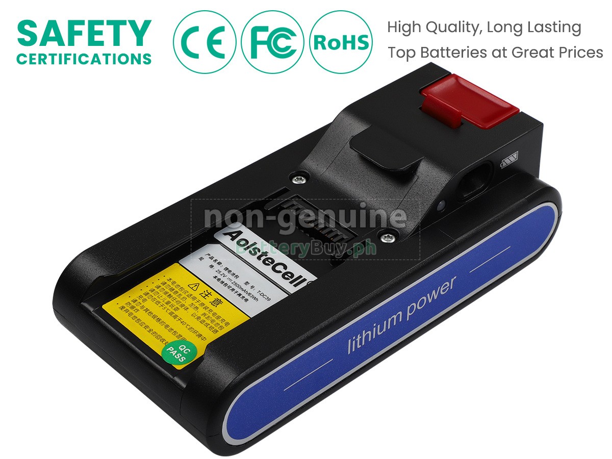 JIMMY T-DC39 Replacement Battery