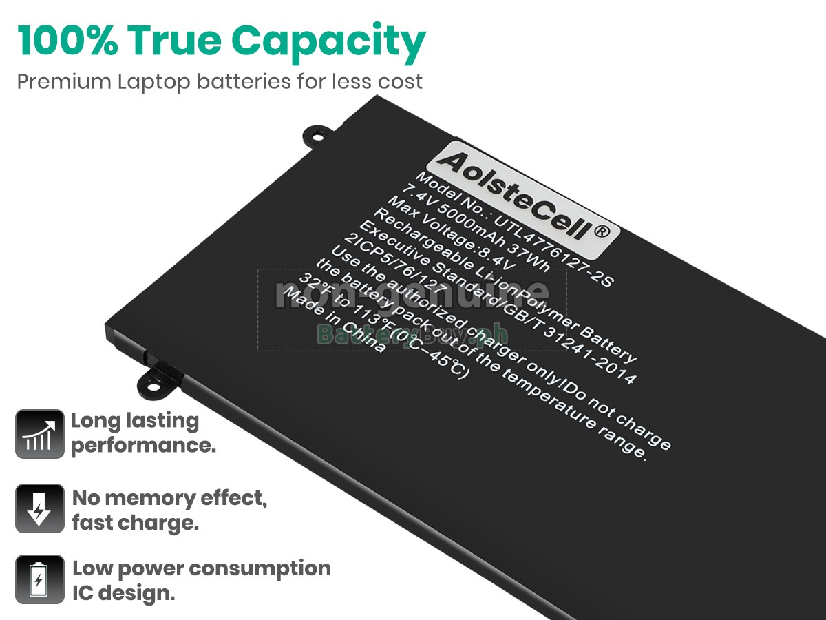 Jumper UTL4776127-2S Replacement Battery