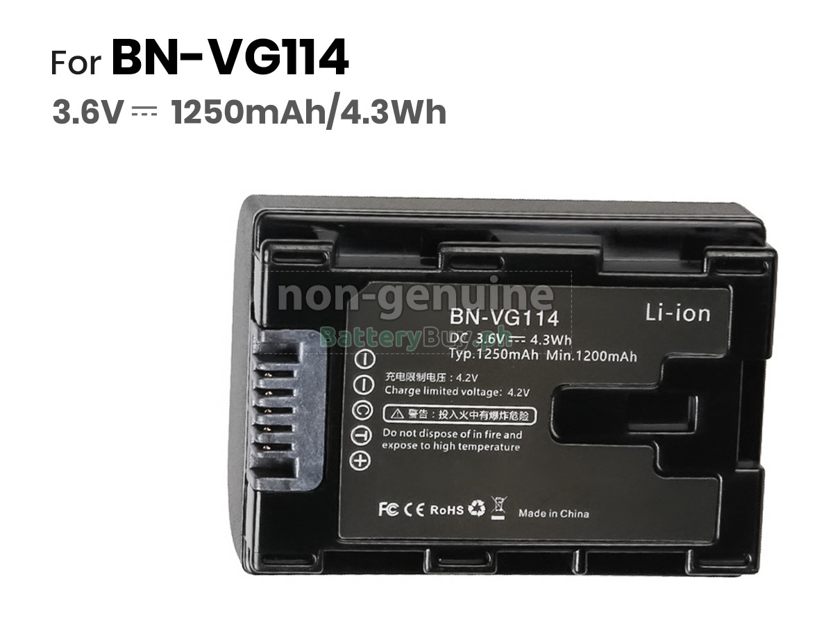 JVC GZ-HM448 Replacement Battery