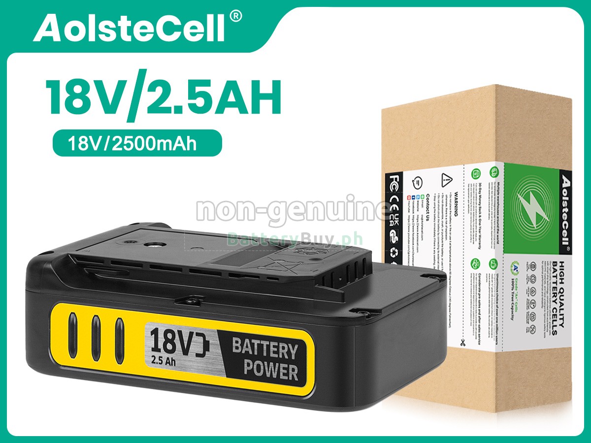 Karcher 18V 2.5AH Replacement Battery