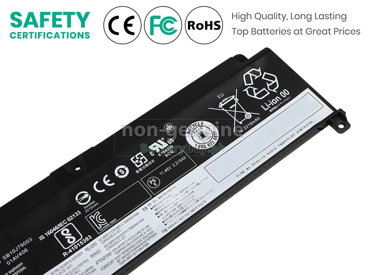 Lenovo SB10J79003 Replacement Battery