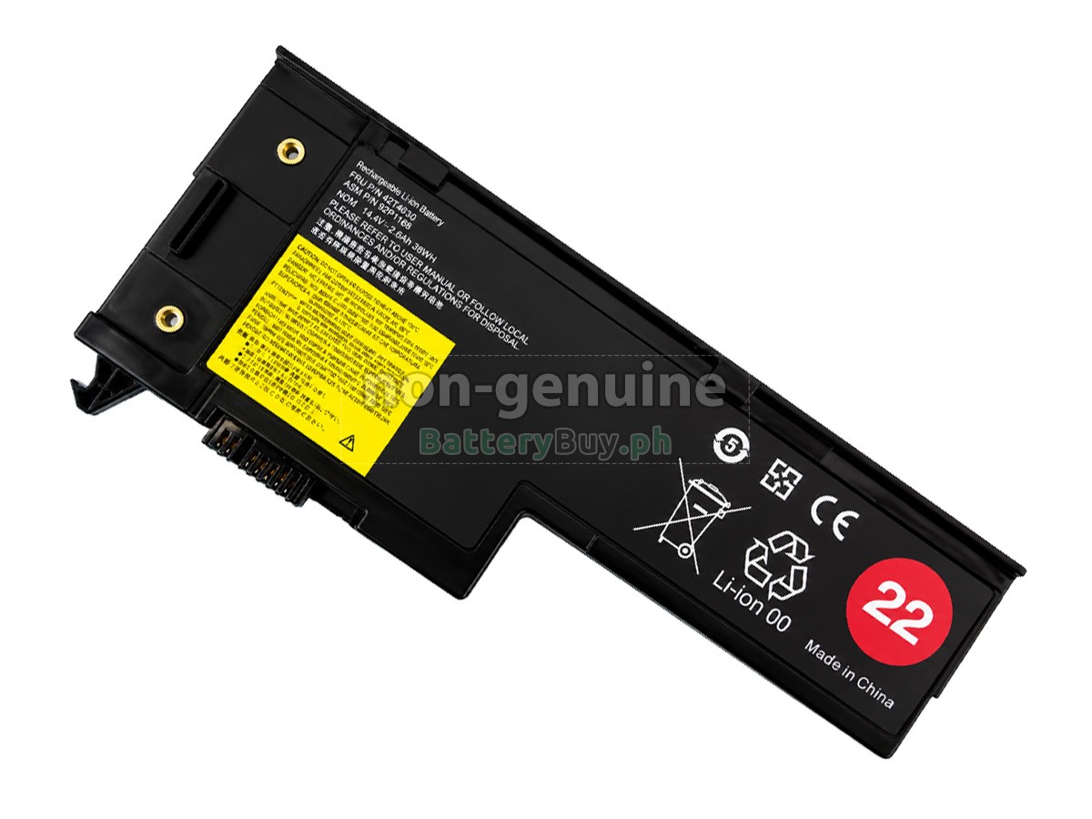 Lenovo ThinkPad X60S 2524 Replacement Battery