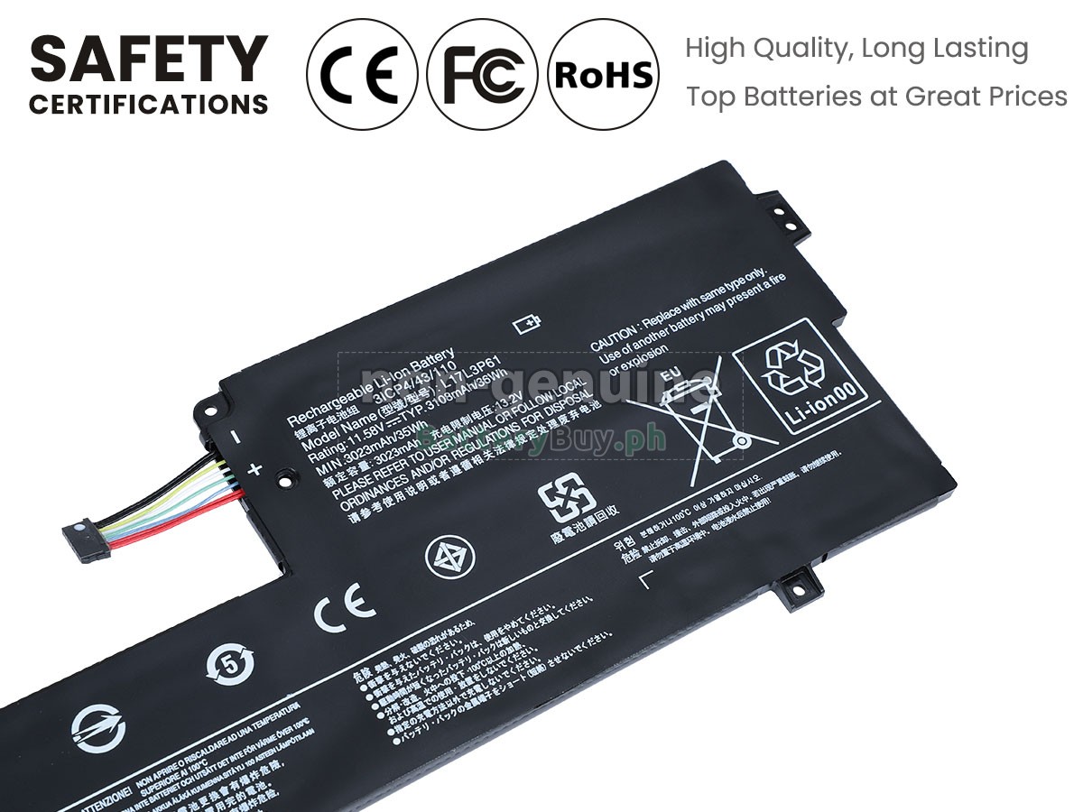 Lenovo IdeaPad 320S-13IKB-81AK008AUK Replacement Battery