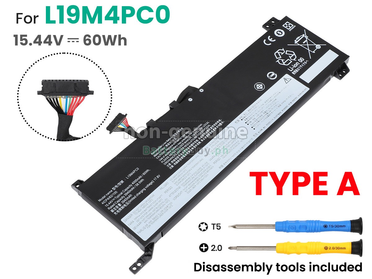 Lenovo LEGION 5-15ARH05-82B5005YMJ Replacement Battery