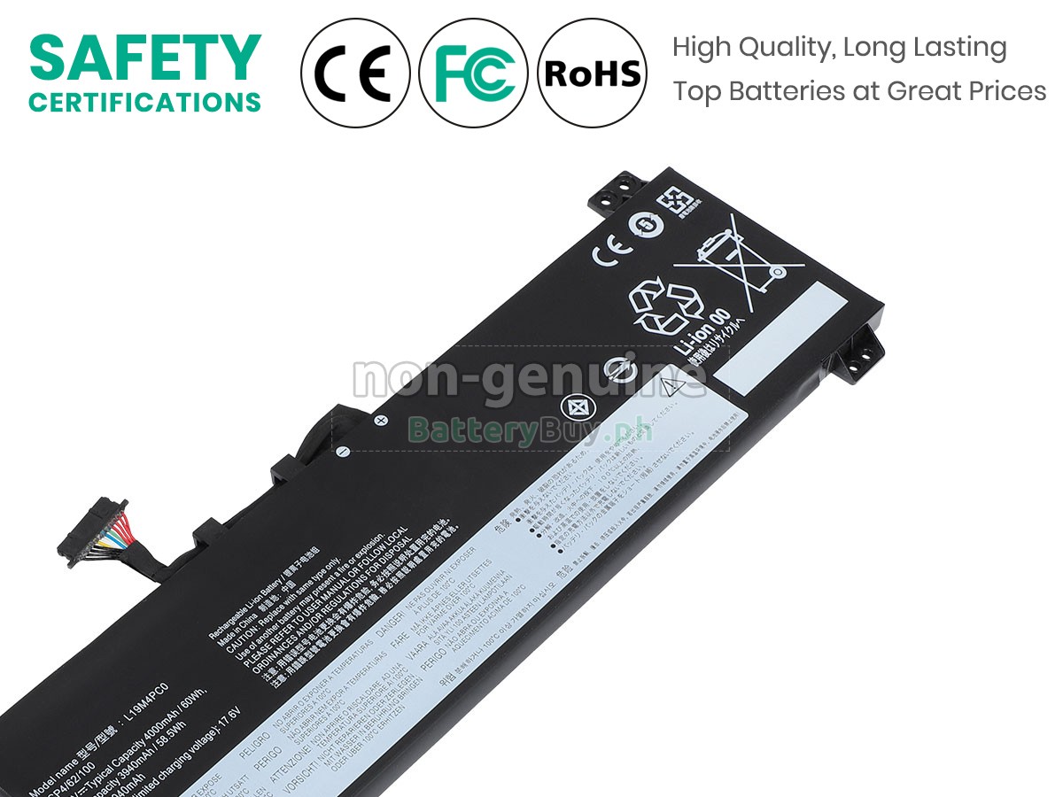 Lenovo LEGION 5-15ARH05-82B5005YMJ Replacement Battery