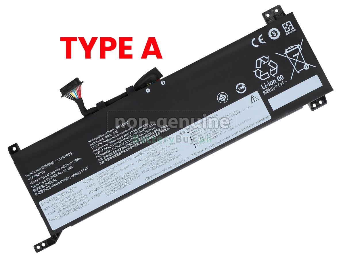Lenovo LEGION 5-15ARH05-82B5005YMJ Replacement Battery