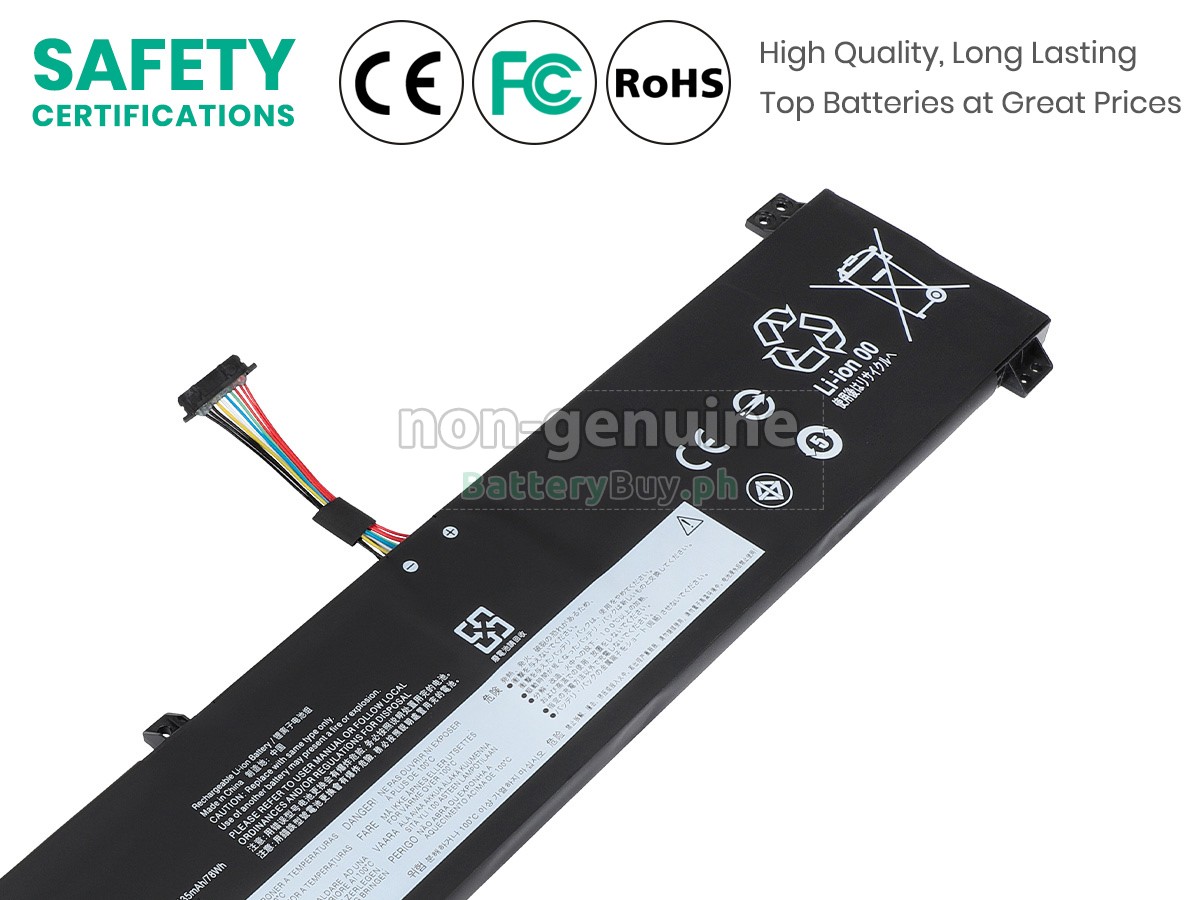 Lenovo LEGION 5-15ARH05-82B5005YMJ Replacement Battery