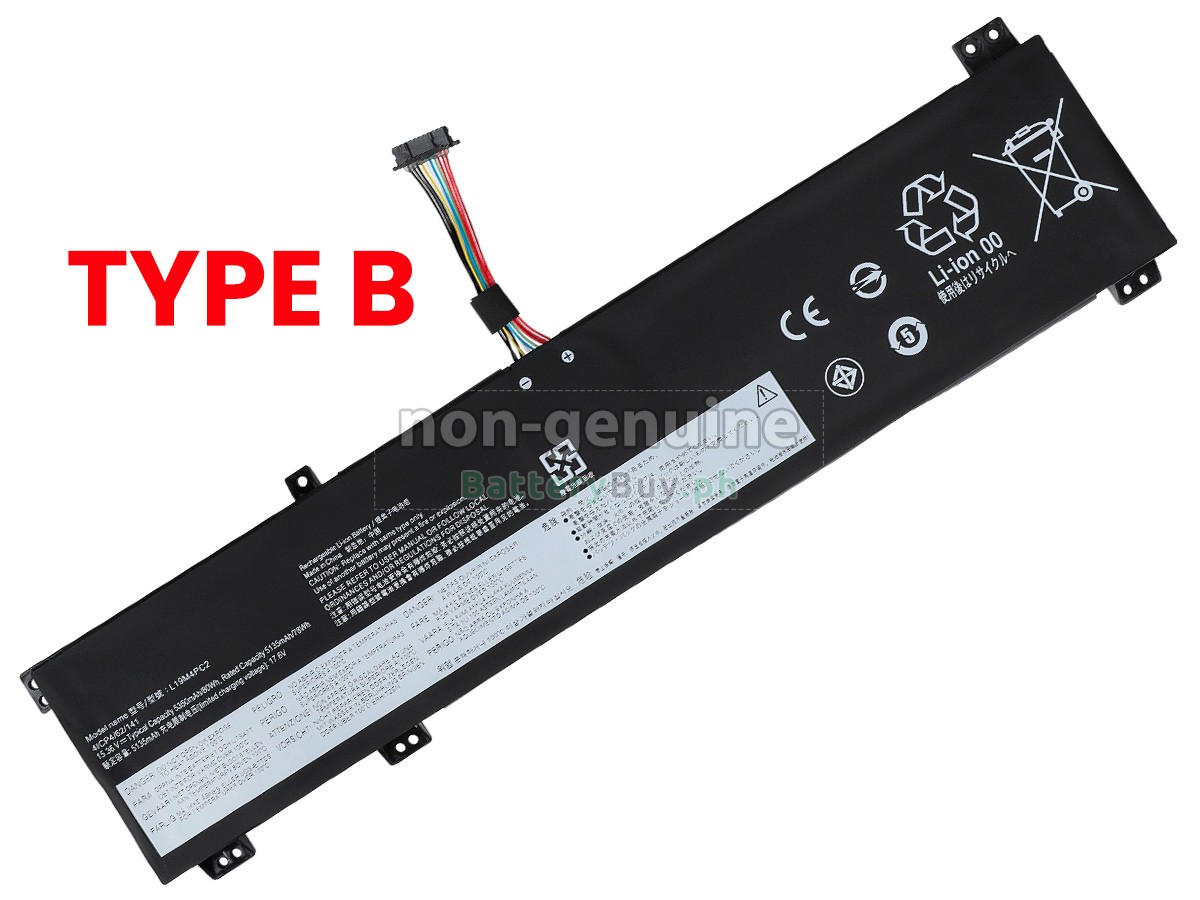 Lenovo LEGION 5-15ARH05-82B5005YMJ Replacement Battery