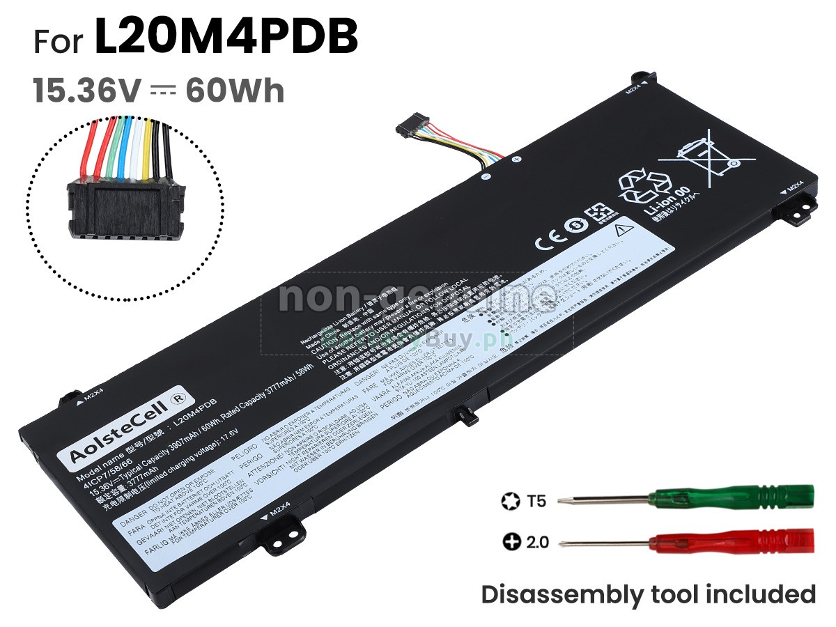Lenovo L20M4PDB Replacement Battery