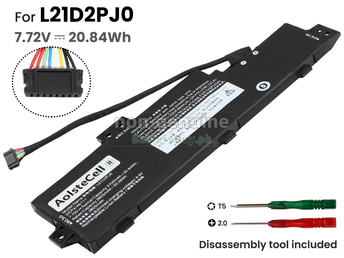 Lenovo L21D2PJ0 Replacement Battery