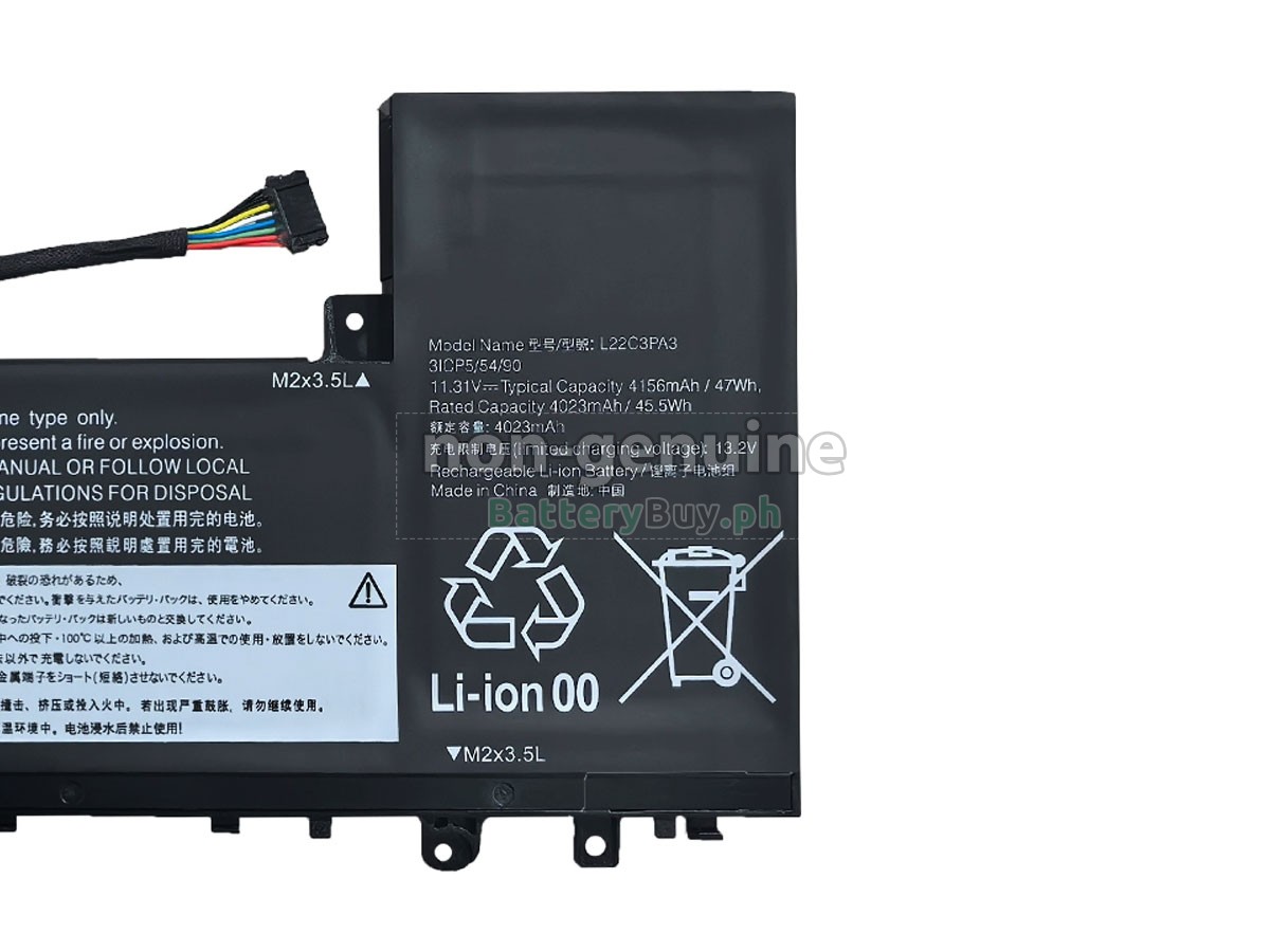 Lenovo IdeaPad SLIM 5 14IMH9-83DA005WJP Replacement Battery