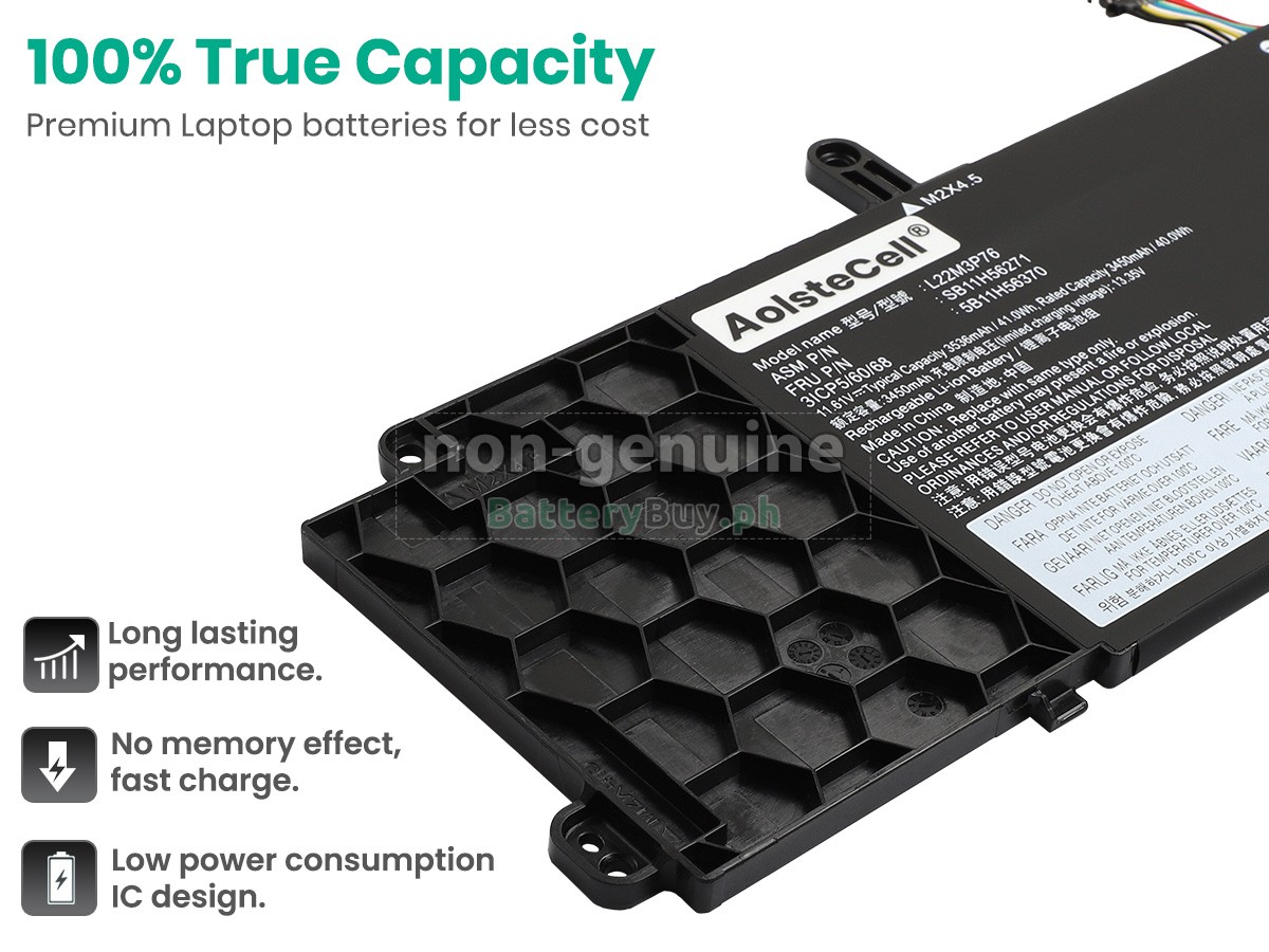 Lenovo L22D3P76 Replacement Battery
