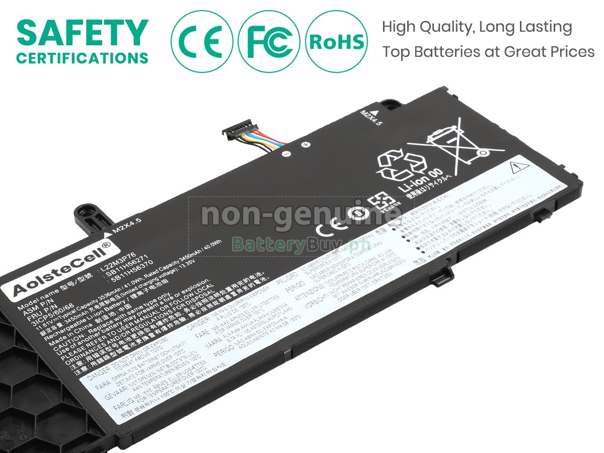 Lenovo L22D3P76 Replacement Battery