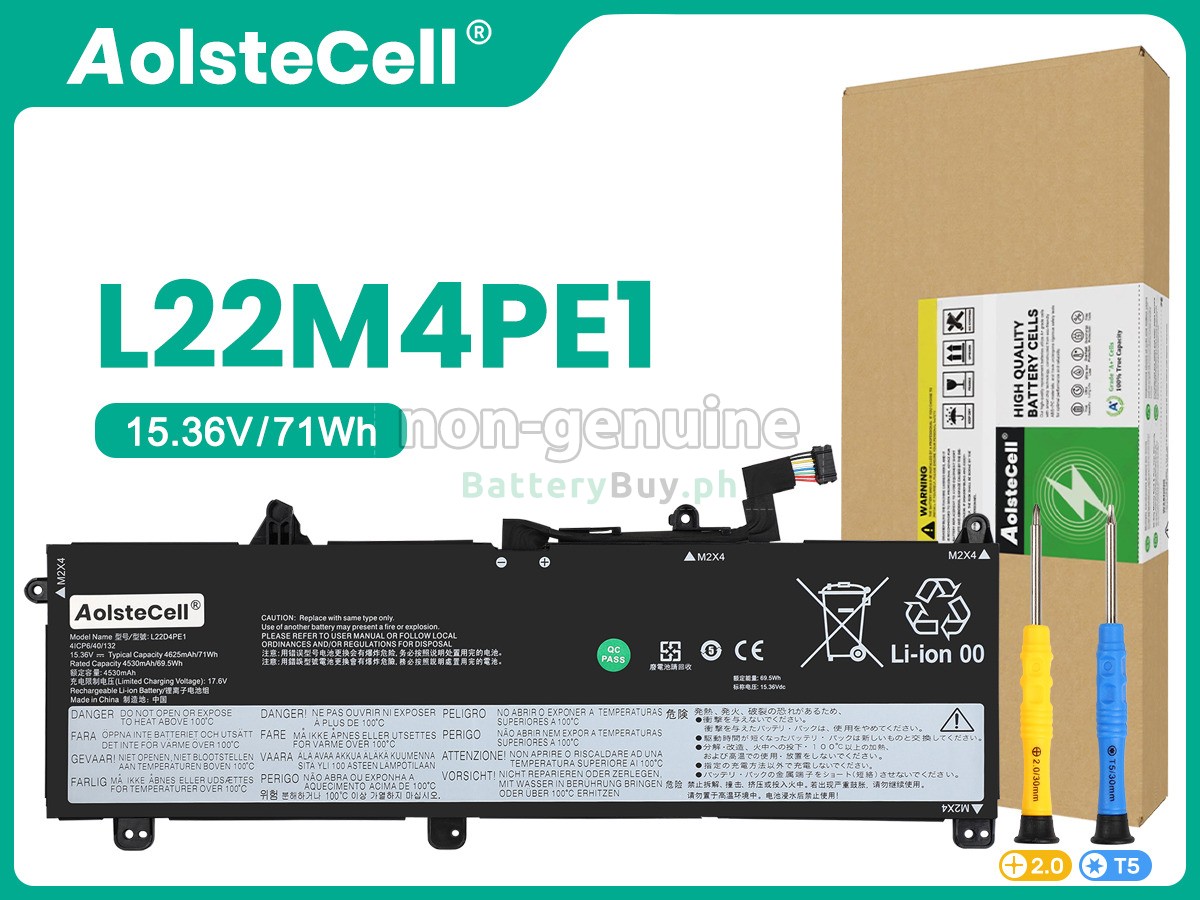 Lenovo L22D4PE1 Replacement Battery