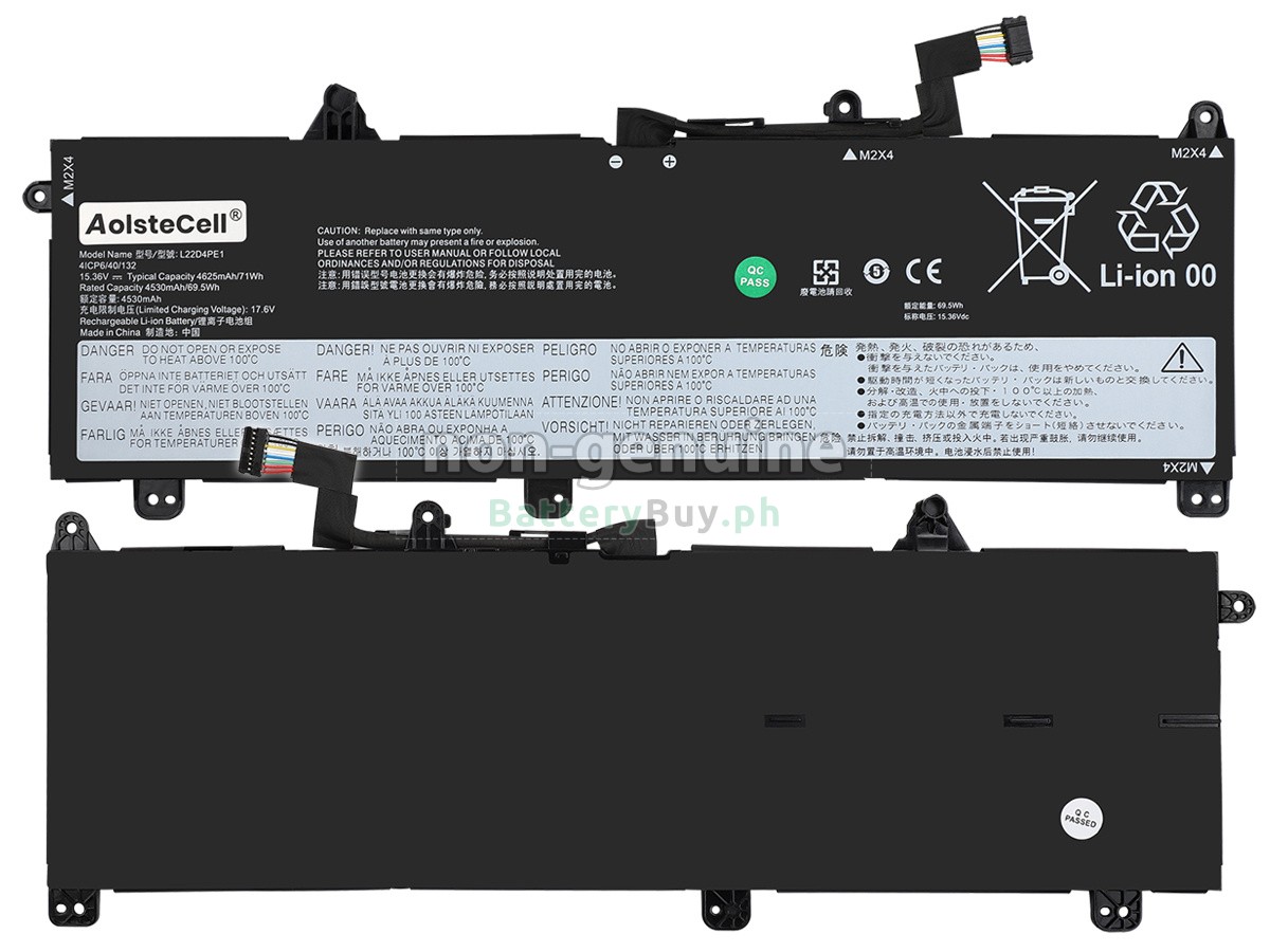 Lenovo L22D4PE1 Replacement Battery