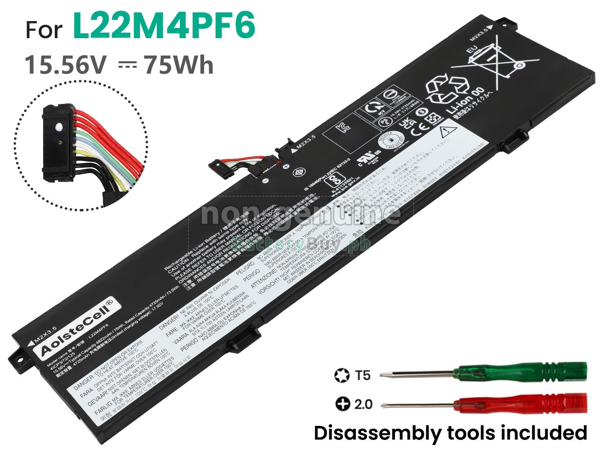 Lenovo YOGA PRO 9 14IRP8-83BU009FMZ Replacement Battery