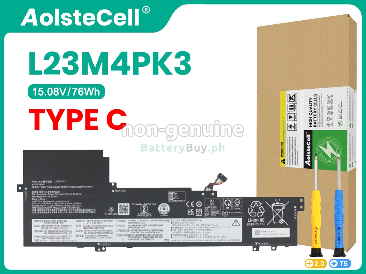 Lenovo IdeaPad SLIM 5 16AHP9-83DD001TRK Replacement Battery
