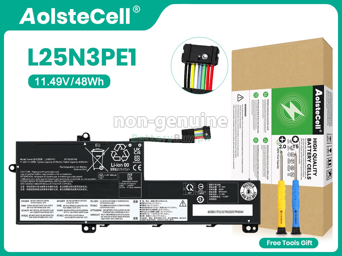 Lenovo THINKBOOK 16 G9 IRL-21US0046FE Replacement Battery