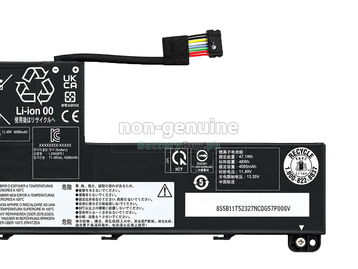 Lenovo THINKBOOK 16 G9 IRL-21US0046FE Replacement Battery