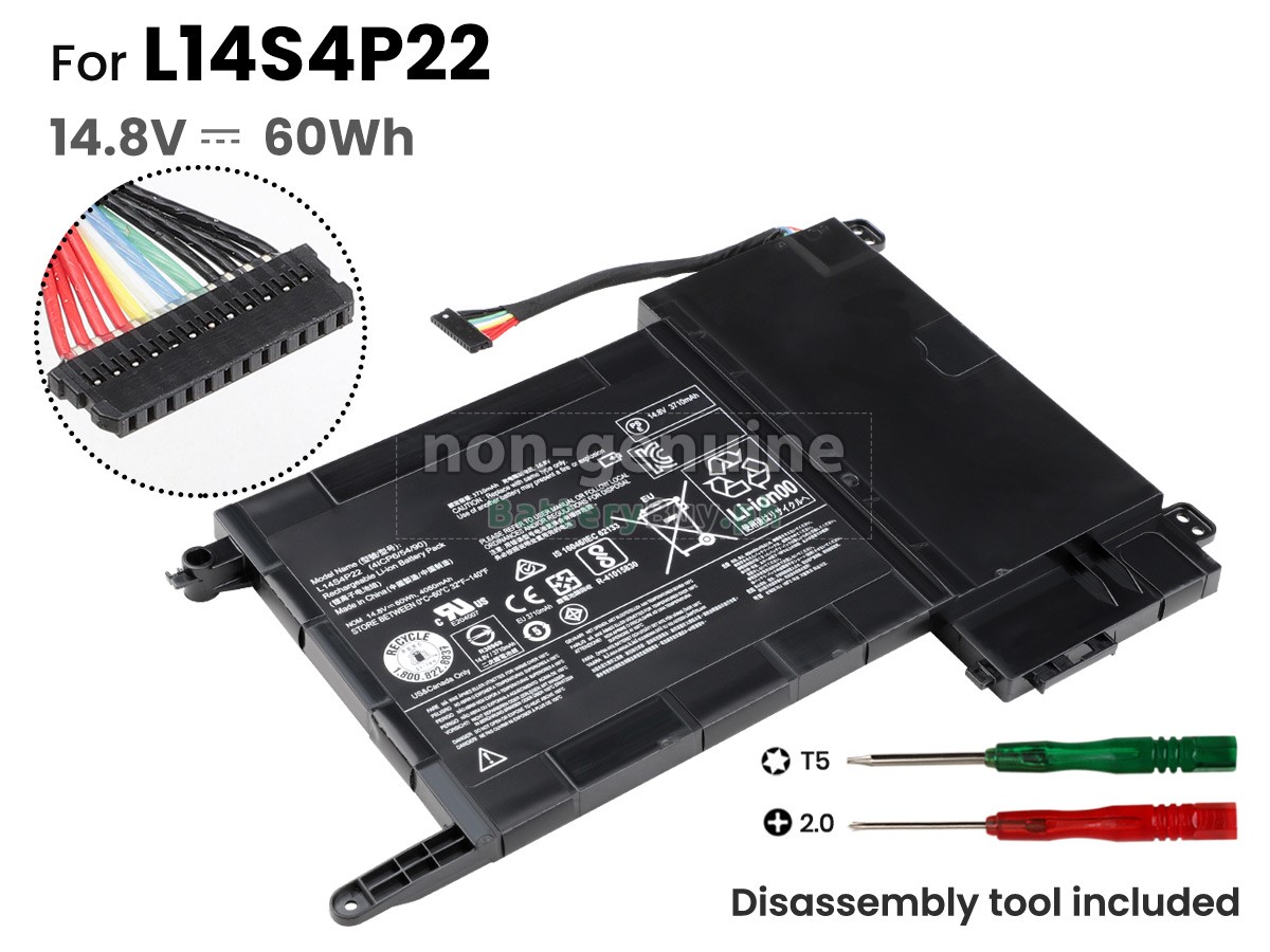 Lenovo IdeaPad Y700-15ISK-80NV0063CF Replacement Battery