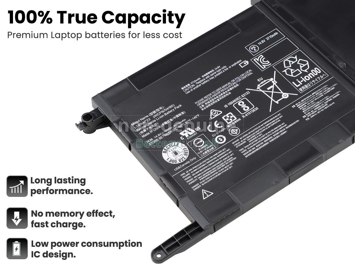 Lenovo IdeaPad Y700-15ISK-80NV0063CF Replacement Battery