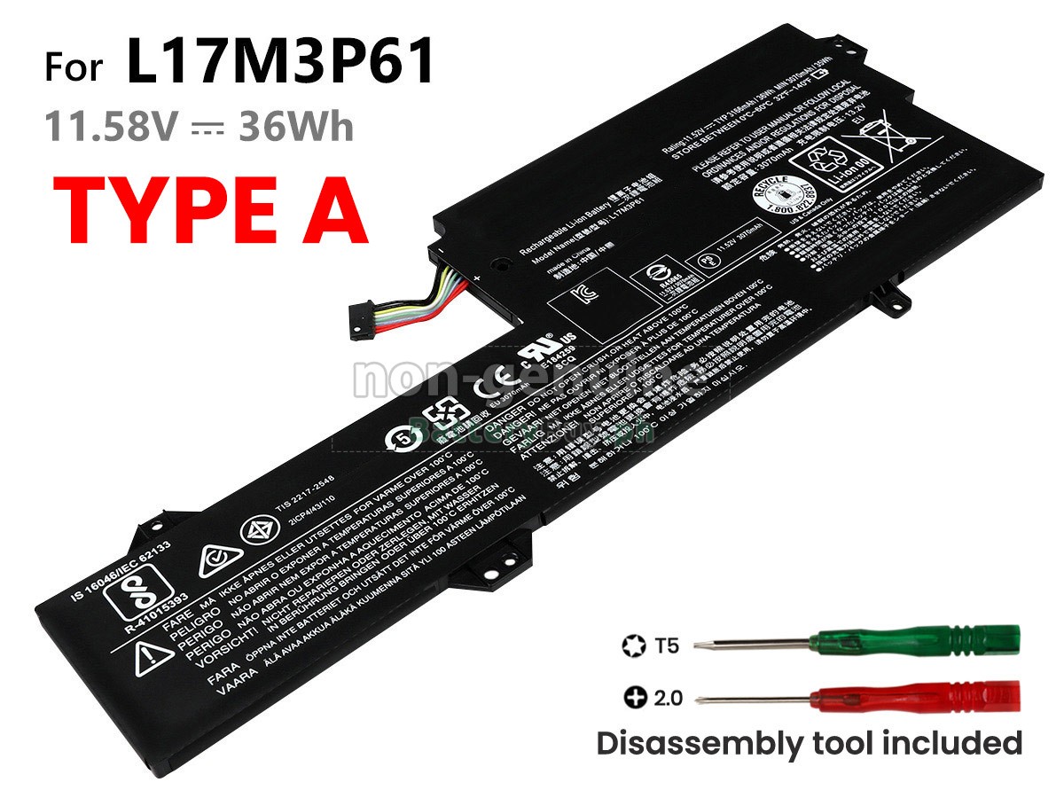 Lenovo IdeaPad 320S-13IKB-81AK008AUK Replacement Battery