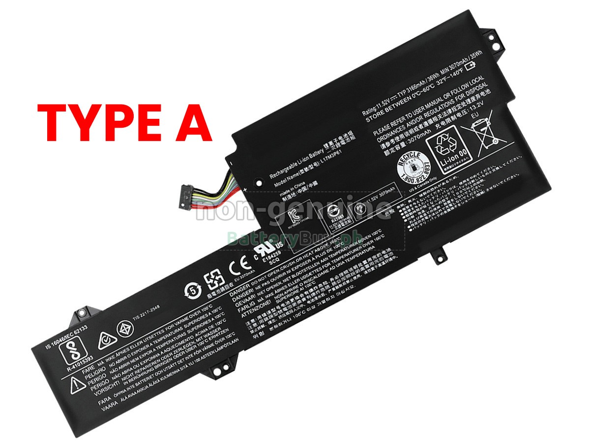 Lenovo IdeaPad 320S-13IKB-81AK008AUK Replacement Battery