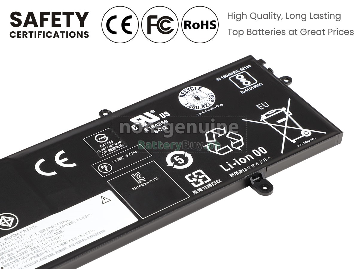 Lenovo IdeaPad 720S-15IKB-81AC0034GE Replacement Battery