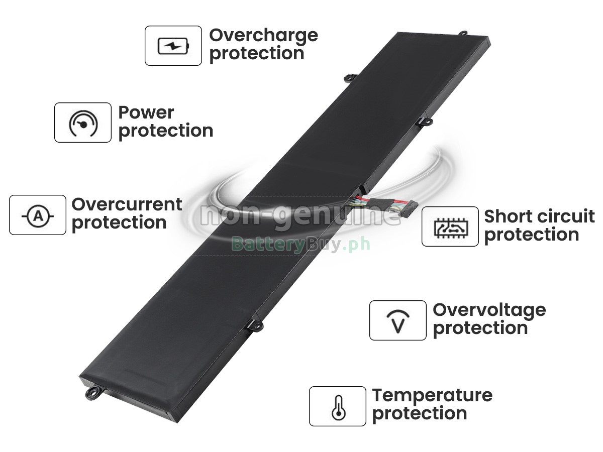 Lenovo IdeaPad 720S-15IKB-81AC0034GE Replacement Battery