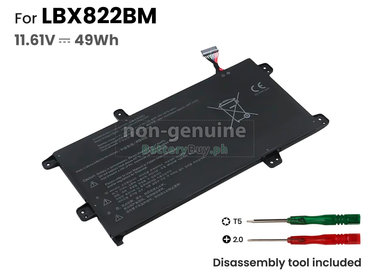 LG LBX822BM Replacement Battery