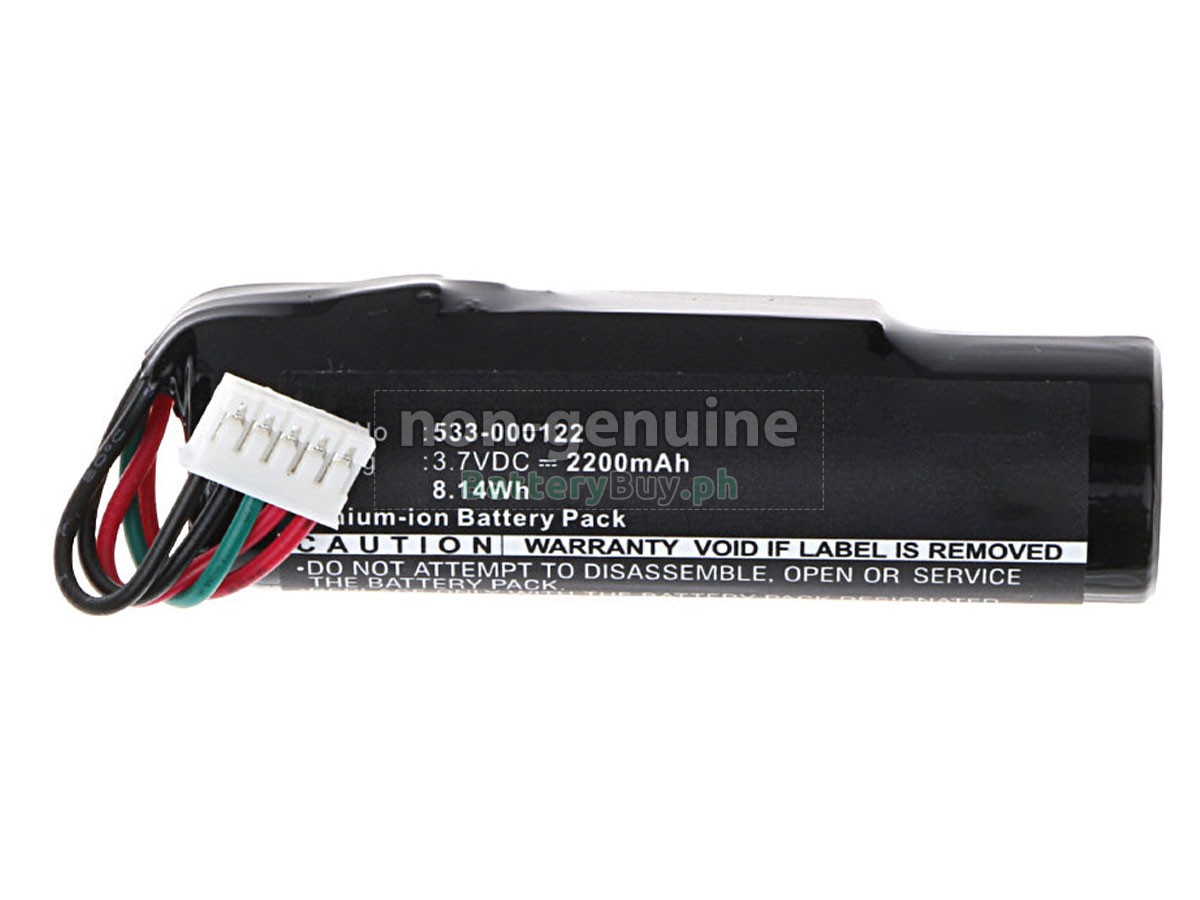 TECHTEK Battery 2200mAh Compatible With [Logitech] UE ROLL, UE Roll 1, ROLL 2, Roll Ears Boom, WS600, WS600BL, WS600VI Replaces 533-000122