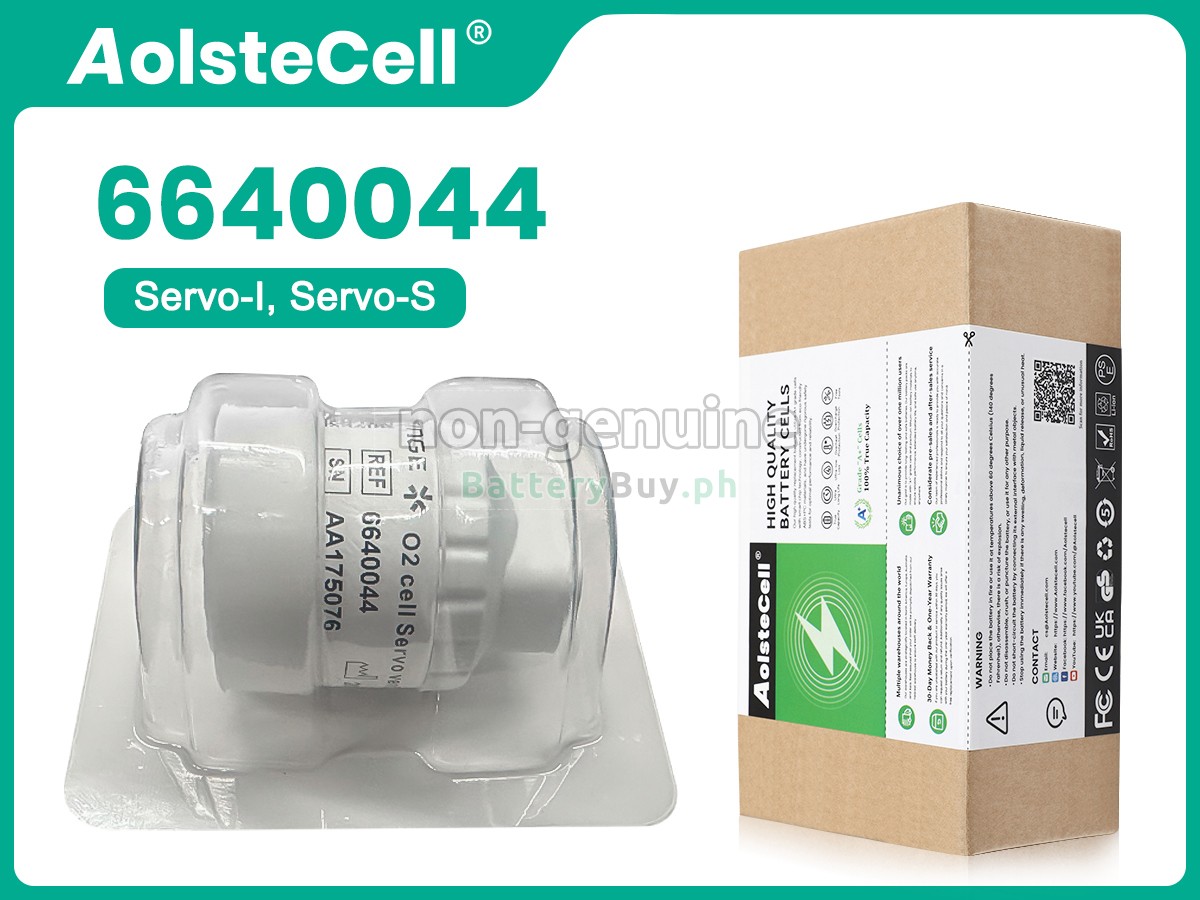 Maquet 6640044 O2 CELL Replacement Battery