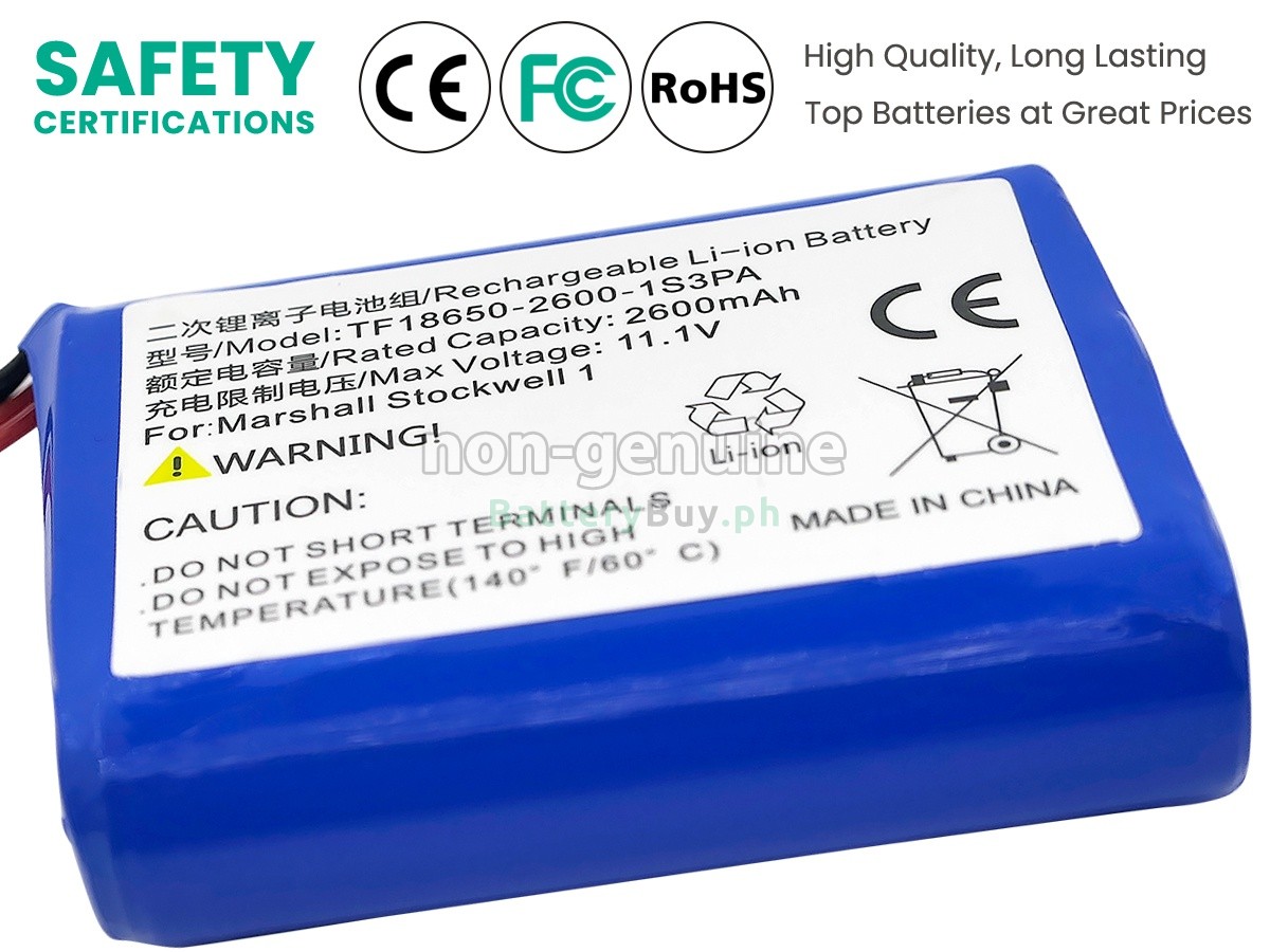 Marshall STOCKWELL 1 Replacement Battery