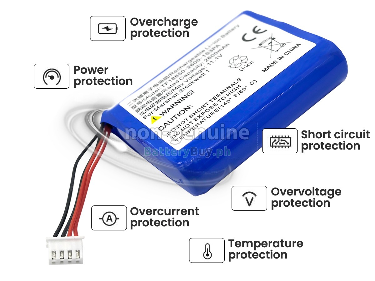 Marshall STOCKWELL 1 Replacement Battery