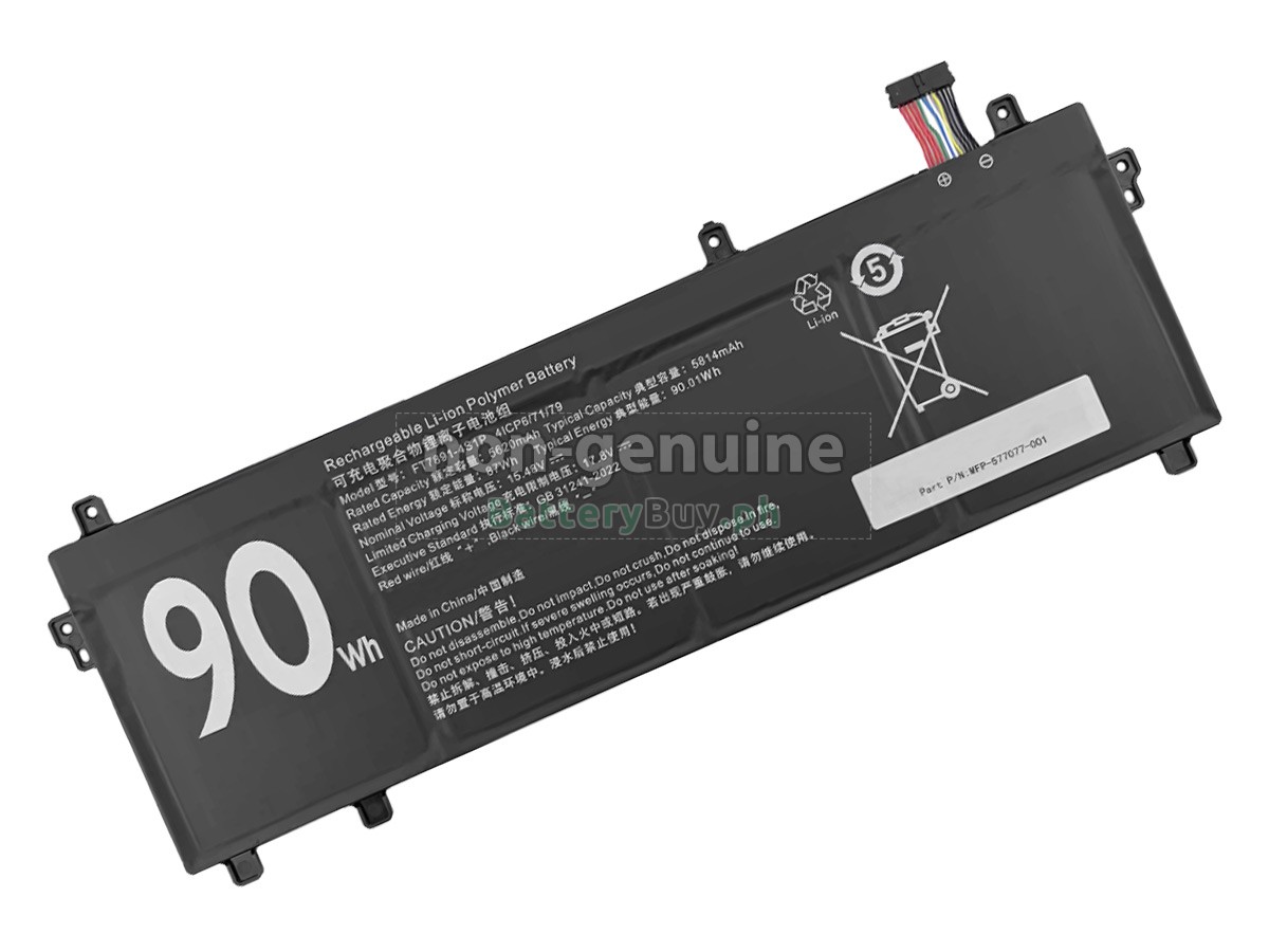 Mechrevo FT7891-4S1P Replacement Battery