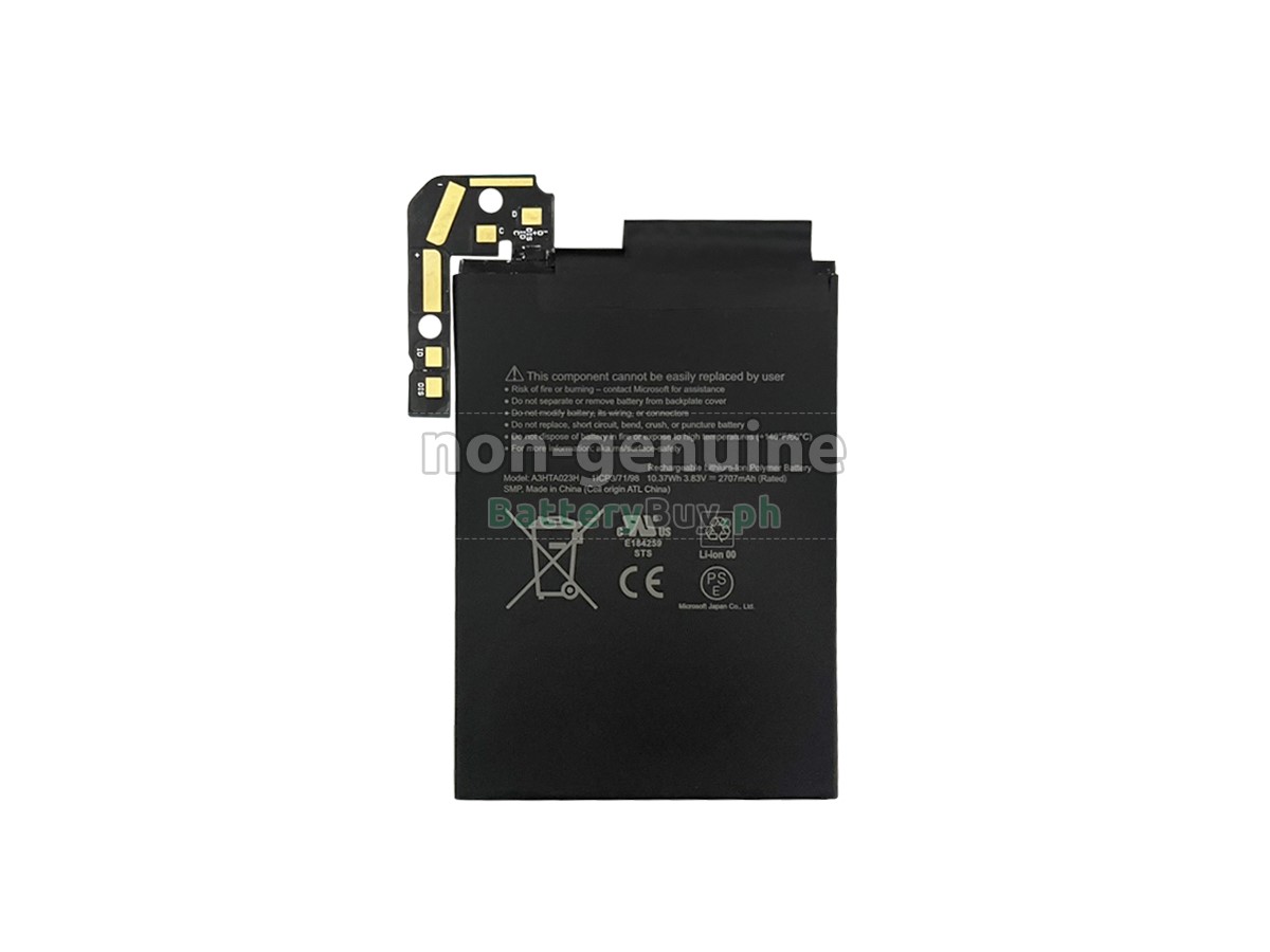 Microsoft A3HTA023H(1ICP3/71/98) Replacement Battery