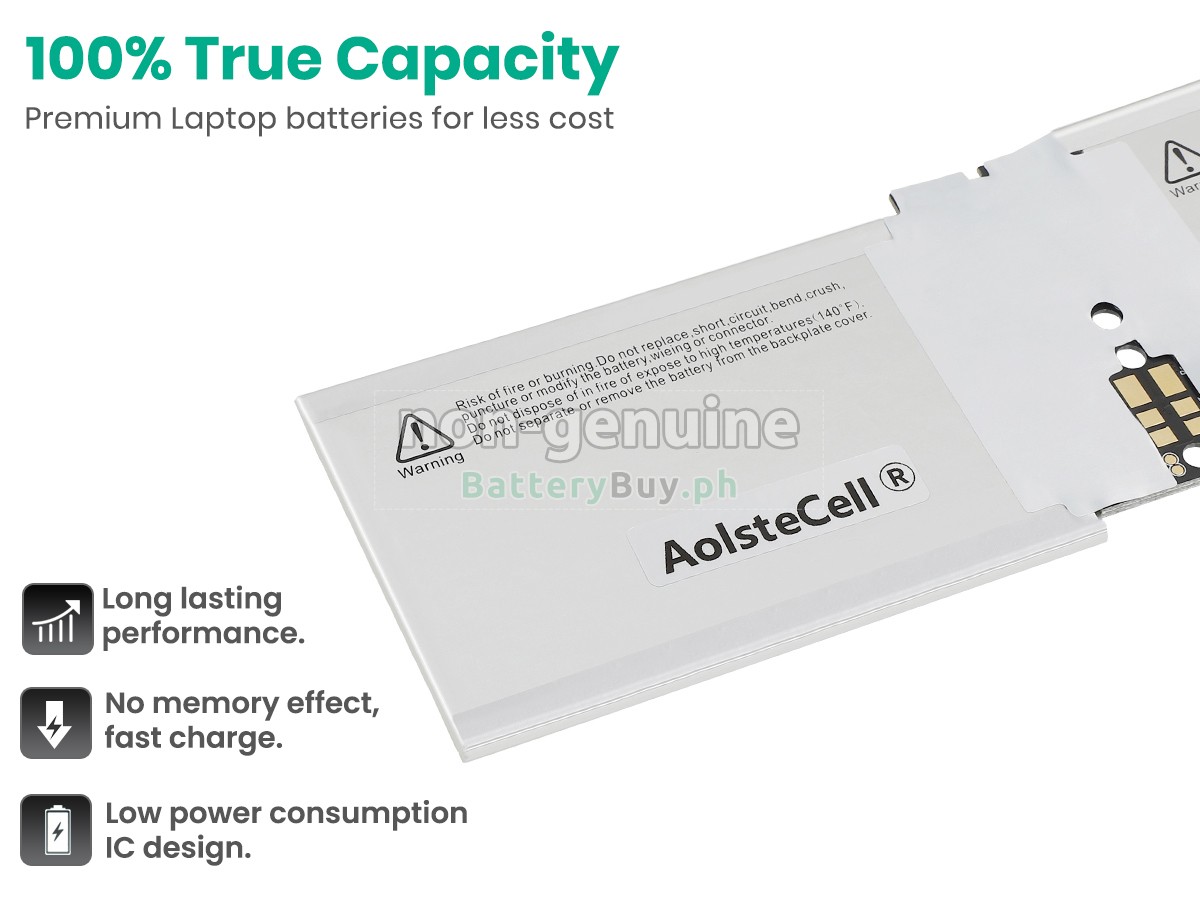 Microsoft Surface BOOK 2 13.5-Inch TABLET Replacement Battery
