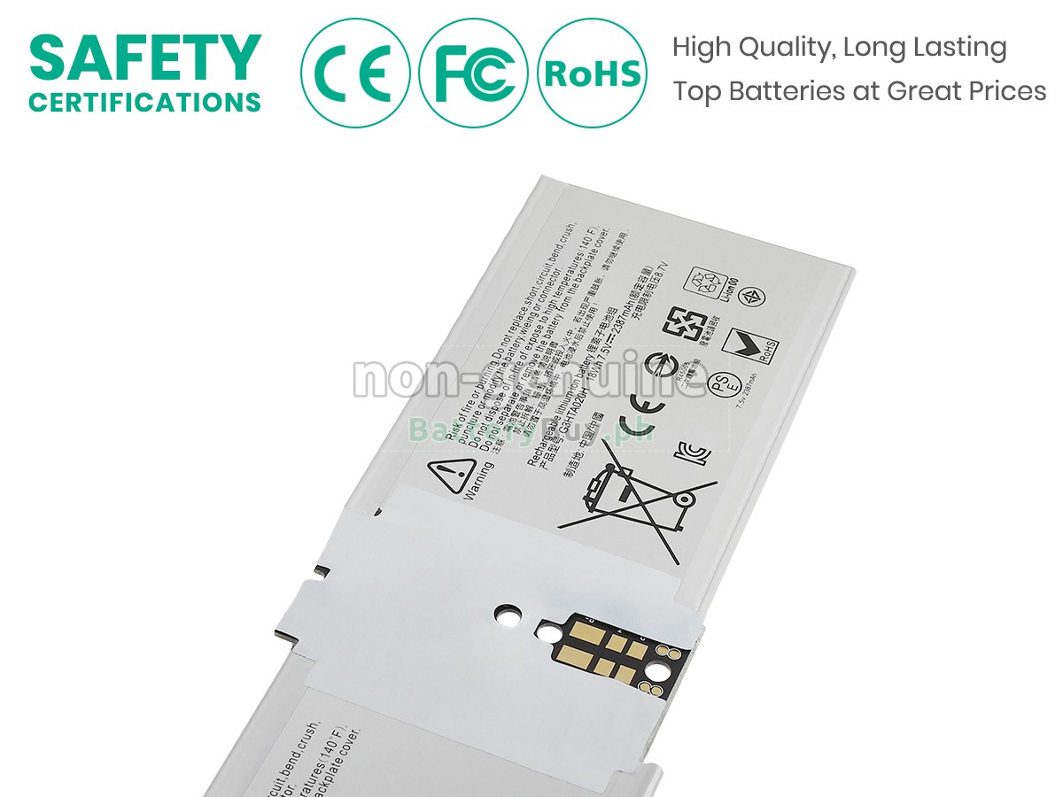 Microsoft Surface BOOK 2 13.5-Inch TABLET Replacement Battery