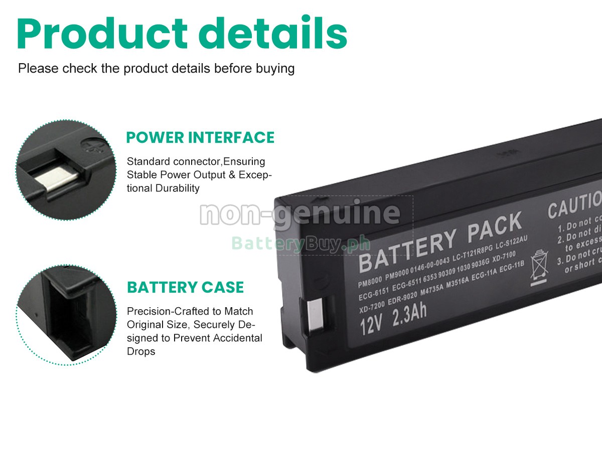 Mindray PASSPORT 2 Replacement Battery