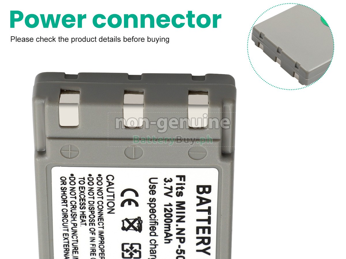 Minolta REVIO KD-510Z Replacement Battery