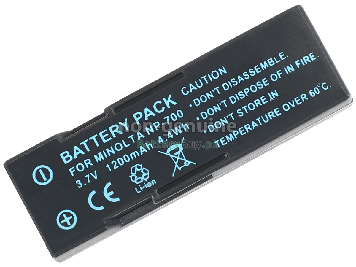 Minolta DIMAGE X60 Replacement Battery